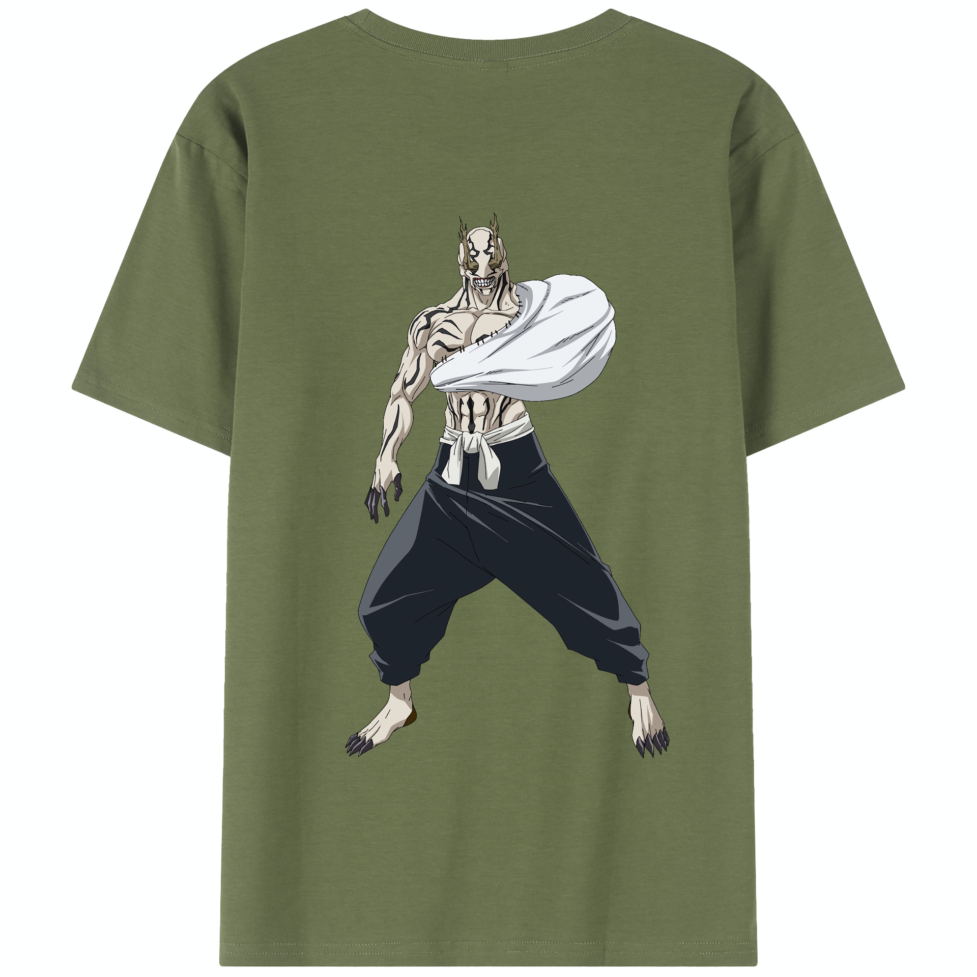 （画像用） 呪術廻戦 Jujutsu Kaisen 綿100％半袖Tシャツ（背面プリント）